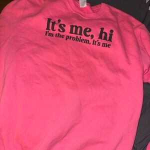 Taylor Swift Pink Crewneck